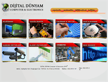 Tablet Screenshot of dijitaldunyam.com